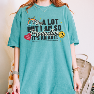 so productive – unisex comfort colors tee