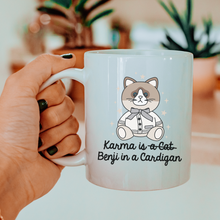 Load image into Gallery viewer, benji cardi – white glossy mug

