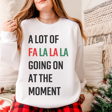 Load image into Gallery viewer, a lot of falalala – unisex gildan crewneck
