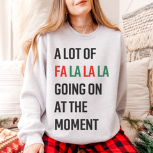 Load image into Gallery viewer, a lot of falalala – unisex gildan crewneck
