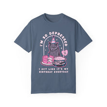 Load image into Gallery viewer, birthday everyday – unisex comfort colors tee
