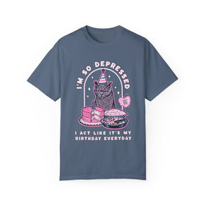 birthday everyday – unisex comfort colors tee