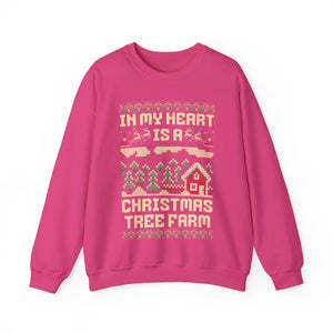 christmas tree farm – unisex gildan crewneck