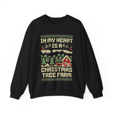 Load image into Gallery viewer, christmas tree farm – unisex gildan crewneck
