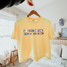 Load image into Gallery viewer, people pleaser – comfort colors women&#39;s boxy tee
