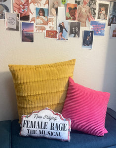 female rage pillow