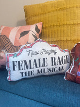 Load image into Gallery viewer, female rage pillow
