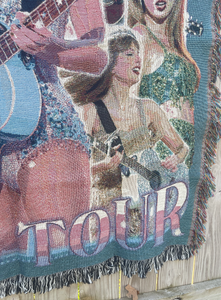 tour woven blanket