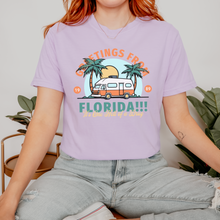 Load image into Gallery viewer, greetings from fl – unisex comfort colors tee
