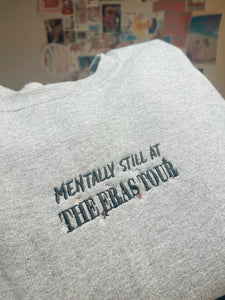 mentally still... – embroidered unisex gildan sweatshirt