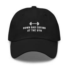 Load image into Gallery viewer, crying at the gym – dad hat
