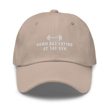 Load image into Gallery viewer, crying at the gym – dad hat
