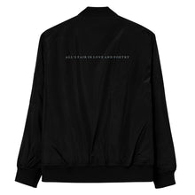 Load image into Gallery viewer, dept. uniform – embroidered bomber jacket
