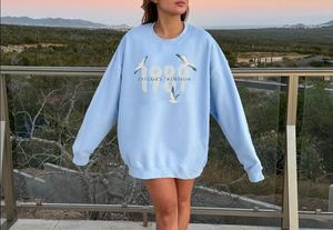 seagull sweatshirt  – unisex gildan crewneck