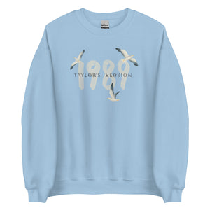 seagull sweatshirt  – unisex gildan crewneck