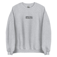 Load image into Gallery viewer, mentally still... – embroidered unisex gildan sweatshirt
