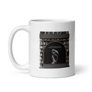 department library – white glossy mug